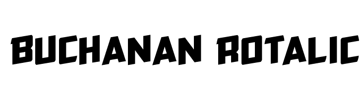 Buchanan Rotalic  नि: शुल्क फ़ॉन्ट्स डाउनलोड