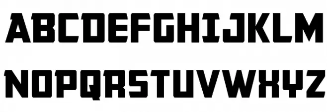 Buchanan Schriftart Groß