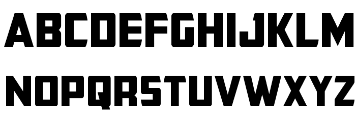 Buchanan Font LOWERCASE