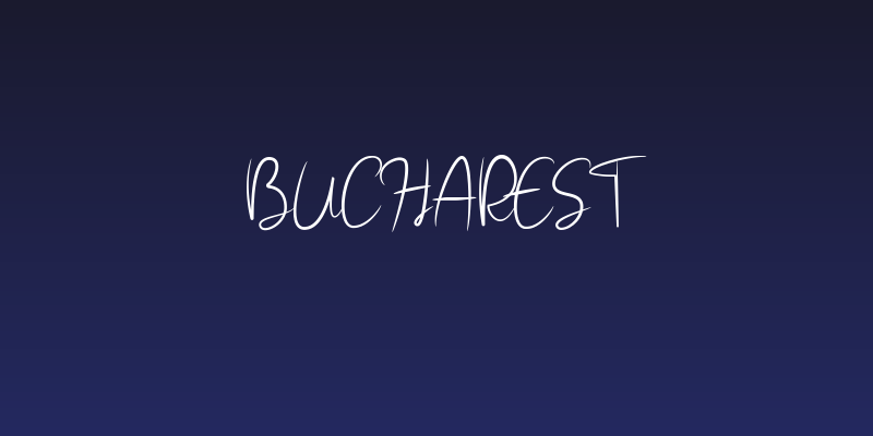 Bucharest Social Header