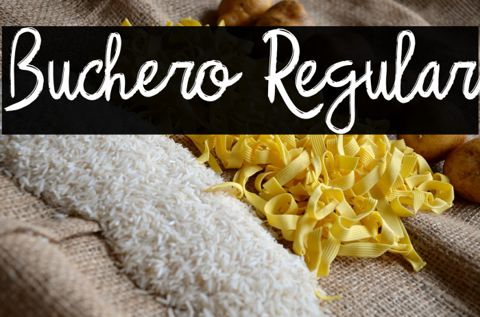 Buchero Regular Example 3