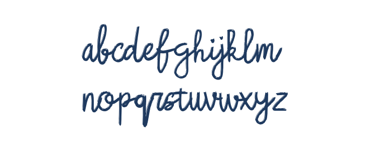 Buchero Regular Lowercase