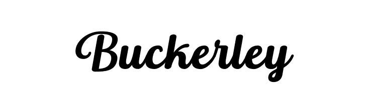 Buckerley  font caratteri gratis