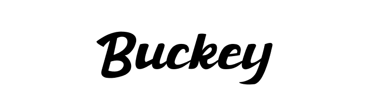 Buckey  Frei Schriftart Herunterladen