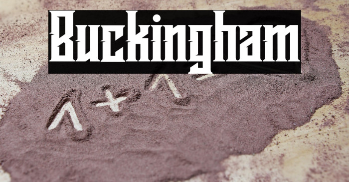 Buckingham Example 3