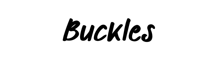 Buckles  नि: शुल्क फ़ॉन्ट्स डाउनलोड