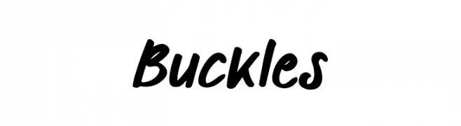 Buckles  baixar fontes gratis