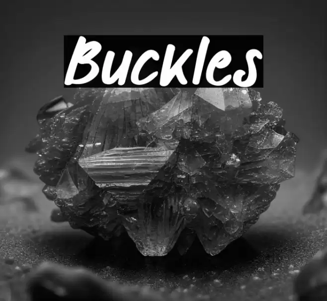 Buckles Font examples