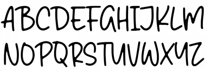 Buckley Schriftart Groß