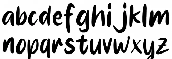 Buckluck Шрифта строчной