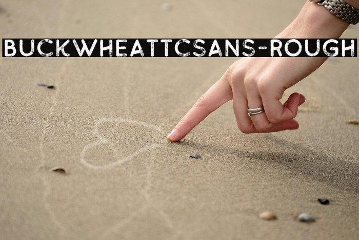 BuckwheatTCSans-Rough Example 3