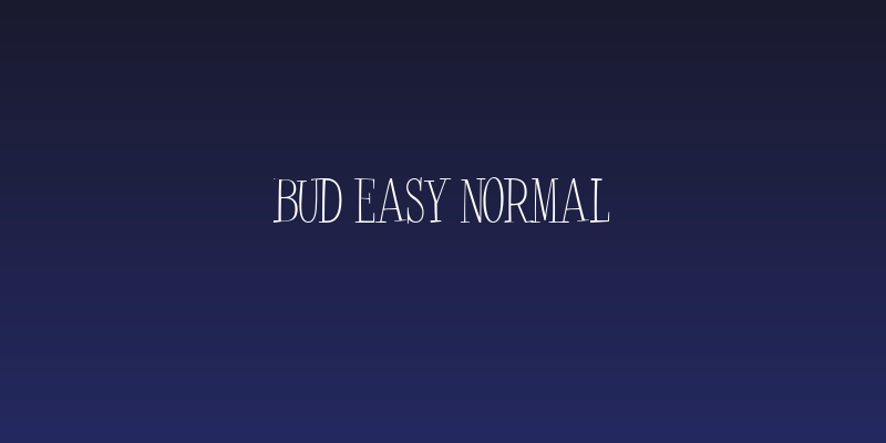 Bud Easy Normal Social Header