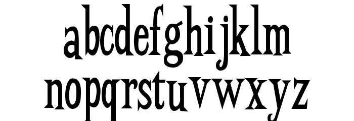 BudBird Normal Font LOWERCASE