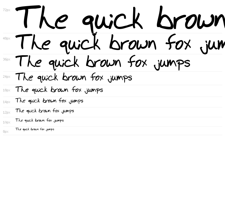 BudHand Bold Waterfall