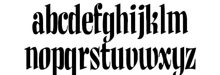 BudNull Medium Font LOWERCASE