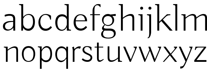 Buda Font LOWERCASE
