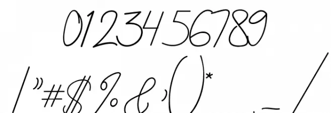 Budapest Girl Font OTHER CHARS