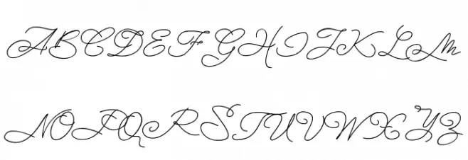 Budapest Girl Schriftart Groß