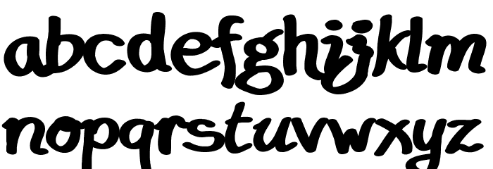 Budapest Market Clean Font LOWERCASE