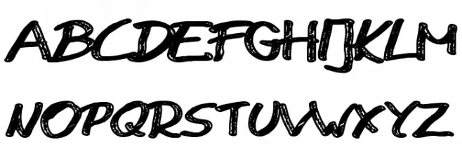Budapest Market HD Font UPPERCASE