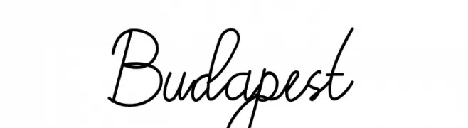 Budapest  नि: शुल्क फ़ॉन्ट्स डाउनलोड