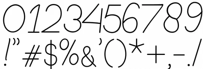 Budapest Font OTHER CHARS