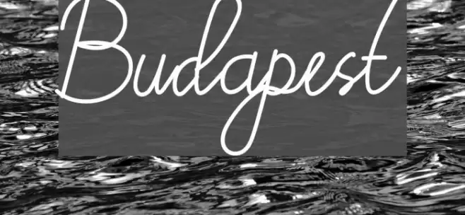 Budapest Font examples