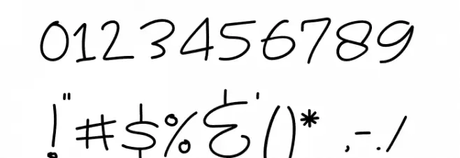 Budayut-Regular Font OTHER CHARS