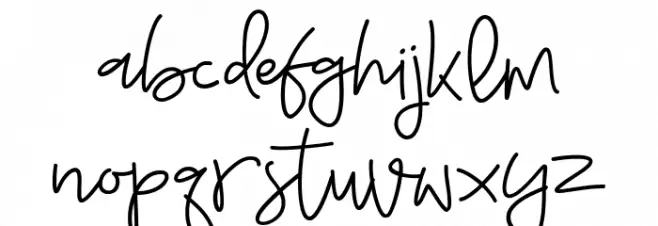 Budayut-Regular Font LOWERCASE