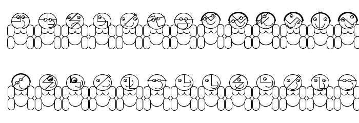 BuddhasBigArmy Font LOWERCASE