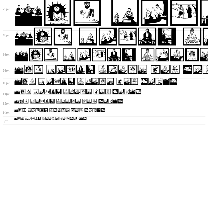 BuddhismTwo Waterfall