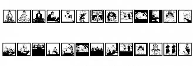 BuddhismTwo Font LOWERCASE