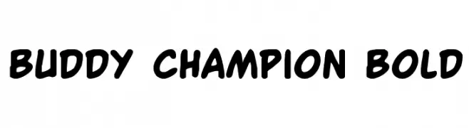 Buddy Champion Bold  baixar fontes gratis
