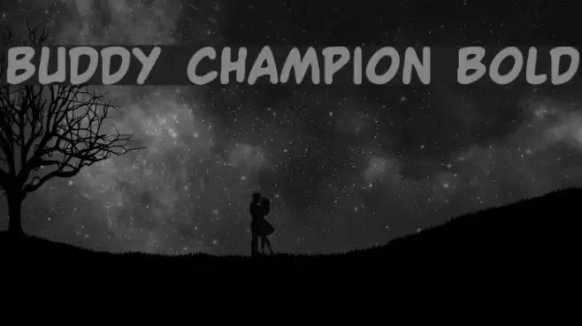 Buddy Champion Bold Example 3