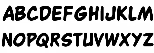 Buddy Champion Bold 字体 小写