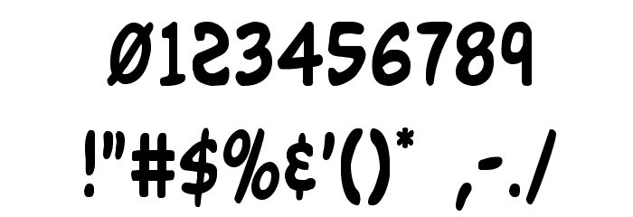 Buddy Champion Condensed Font OTHER CHARS