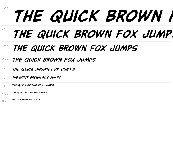 Buddy Champion Italic Waterfall