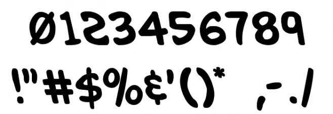 Buddy Champion Leftalic Font OTHER CHARS