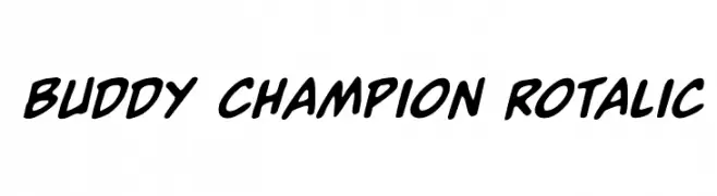 Buddy Champion Rotalic  baixar fontes gratis