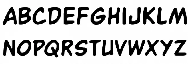 Buddy Champion फ़ॉन्ट लोअरकेस