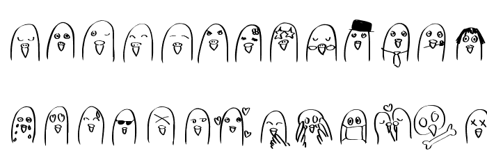 Budgies Font OTHER CHARS