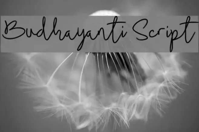 Budhayanti Script Example 1
