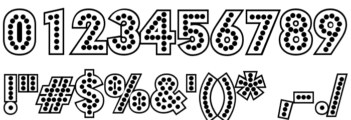Budmo Jiggler Bold Font OTHER CHARS