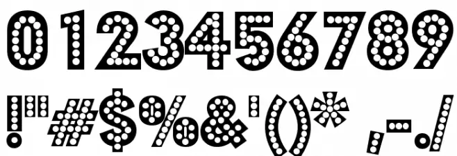 Budmo Jiggler Font OTHER CHARS