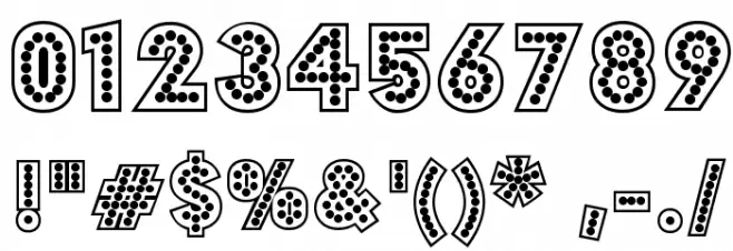 Budmo Jigglish Font OTHER CHARS