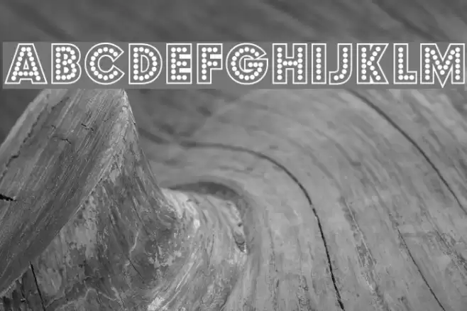 Budmo Jigglish Font examples