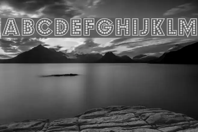 Budmo Jigglish Font examples