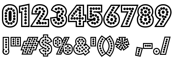 BudmoJigglish-Regular Font OTHER CHARS