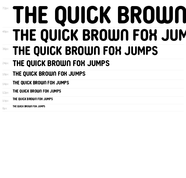 BudokanRounded-Bold Waterfall