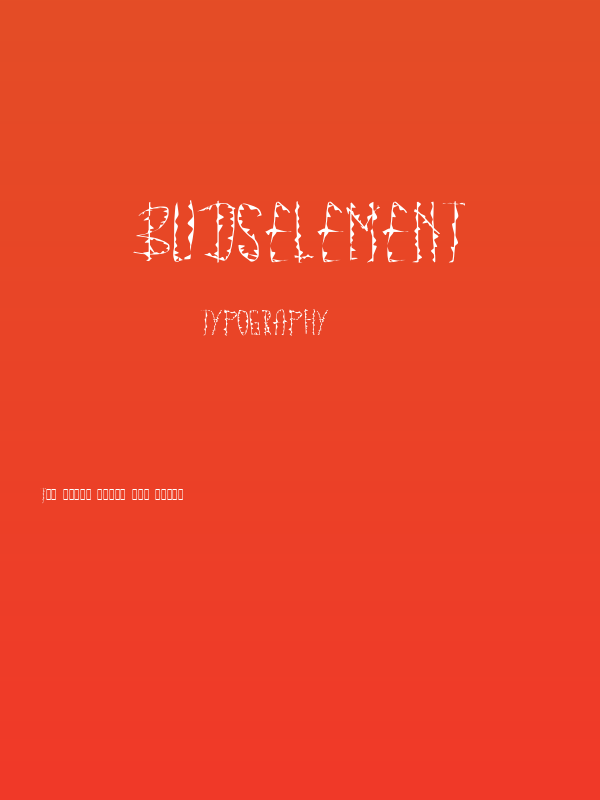 Budselement Poster